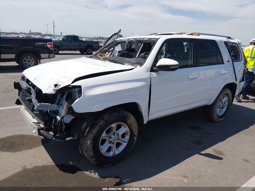 2023 Toyota 4Runner, Rollover, IAAI, VIN JTENU5JR2P6125797 — photo 2