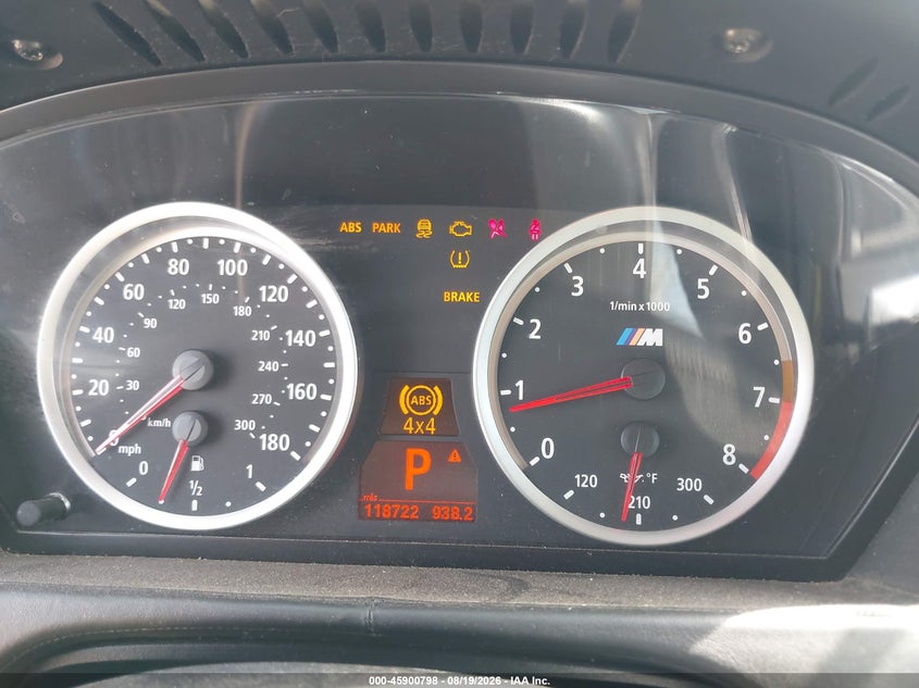 2012 BMW X6 M auction photo 7