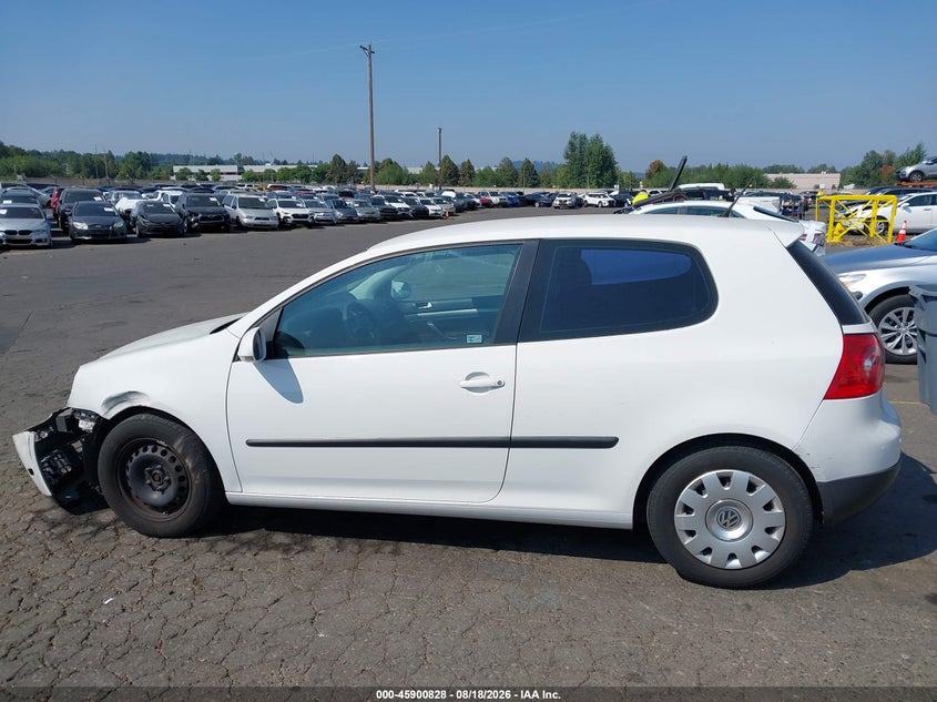 VOLKSWAGEN RABBIT 2008 VIN WVWBB71K58W295293