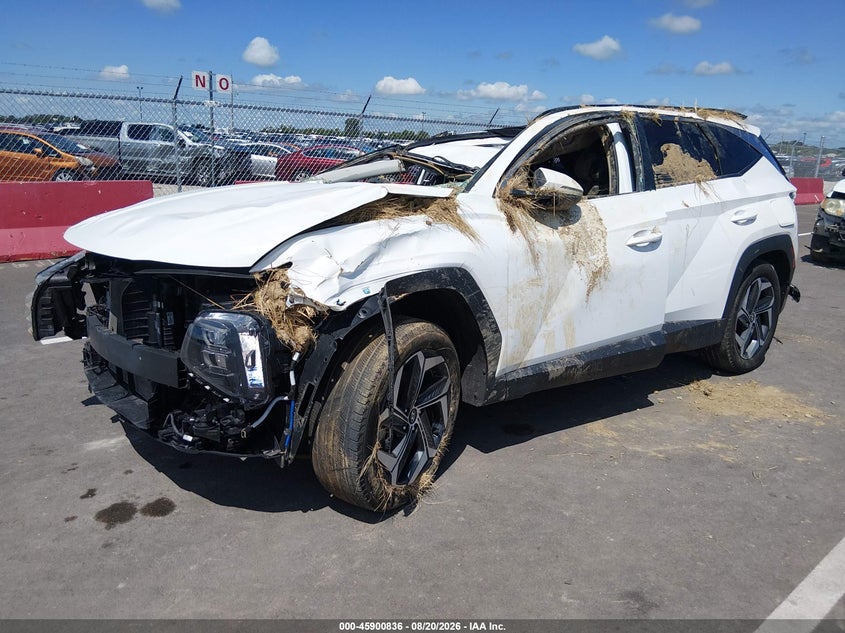 2023 Hyundai Tucson, Rollover, IAAI, VIN 5NMJFCAE2PH284613 — photo 2