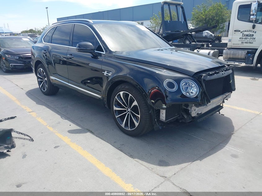 2019 Bentley Bentayga V8, Перёд, IAAI, VIN SJAAM4ZVXKC024677