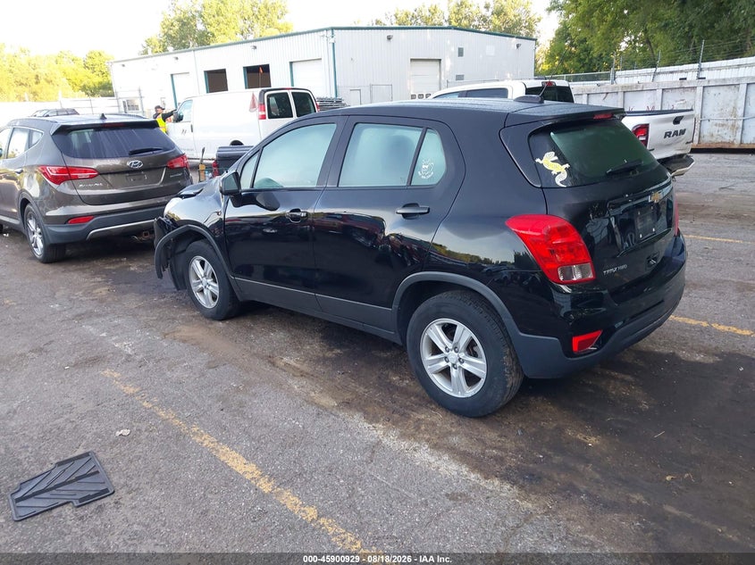 CHEVROLET TRAX 2020 VIN 3GNCJNSB3LL123599