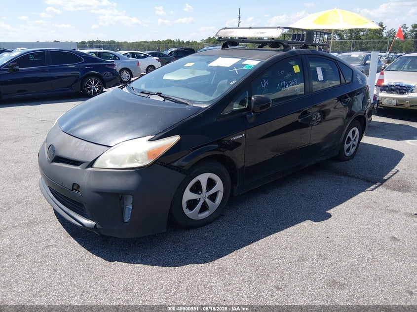 2014 Toyota Prius, Обычный износ, IAAI, VIN JTDKN3DU4E1756084 — фото 2