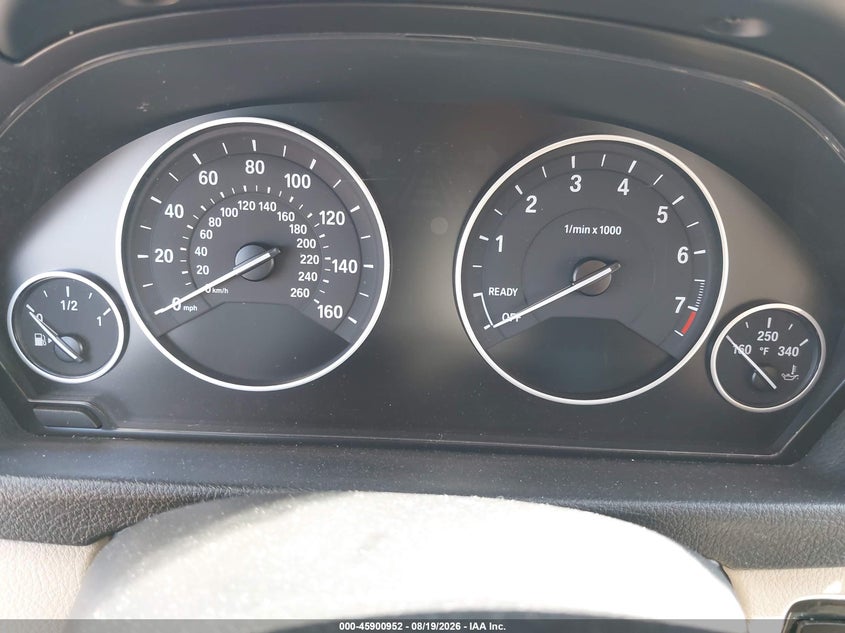 2014 BMW 3ER SEDAN 2.0L I-4 DI, DOHC, VVT, TURBO, 240HP