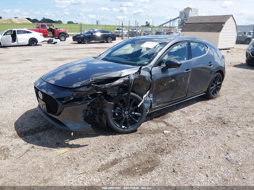 2021 Mazda 3, Left Side, IAAI, VIN JM1BPBJYXM1321399 — photo 2