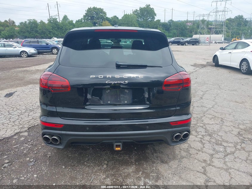 PORSCHE CAYENNE 2017 VIN WP1AB2A29HLA52195
