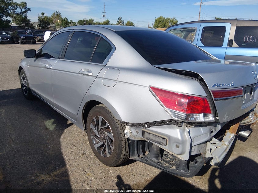Vin: 1hgcp2e34ca096786, lot: 46400087, honda accord 2.4 lx 20123