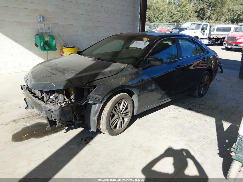 Vin: 4t1bf1fk5fu917387, lot: 46400107, toyota camry se 20152