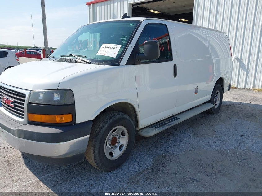 2020 GMC Savana Cargo Rwd 2500 Regular Wheelbase Work Van, Обычный износ, IAAI, VIN 1GTW7AFG5L1237419 — фото 2