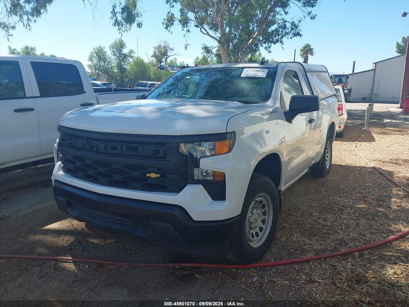 2023 Chevrolet Silverado, Rear, IAAI, VIN 3GCNAAEK1PG344820 — photo 2