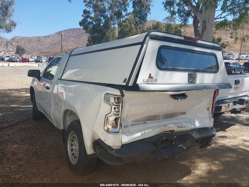Vin: 3gcnaaek1pg344820, lot: 46400131, chevrolet silverado 1500 2wd  standard bed wt 20233