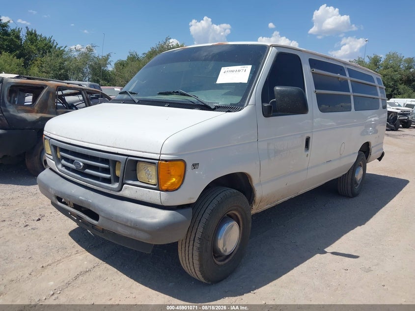 2006 Ford Econoline, Front & Rear, IAAI, VIN 1FBSS31L16HA58565 — photo 2