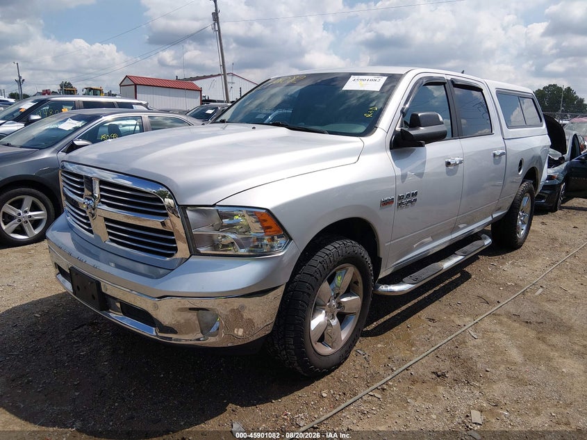 2017 RAM 1500, Rear, IAAI, VIN 1C6RR7TT0HS566050 — photo 2