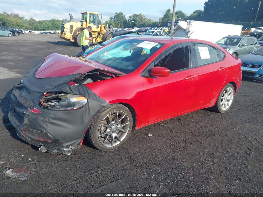 Vin: 1c3cdfbaxdd340804, lot: 46400148, dodge dart sxt 20132