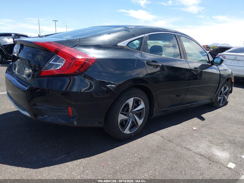 Vin: 19xfc2f6xke009940, lot: 46400170, honda civic lx 20194