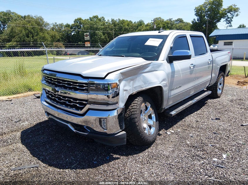 2018 Chevrolet Silverado, Front & Rear, IAAI, VIN 3GCUKSEC3JG430581 — photo 2