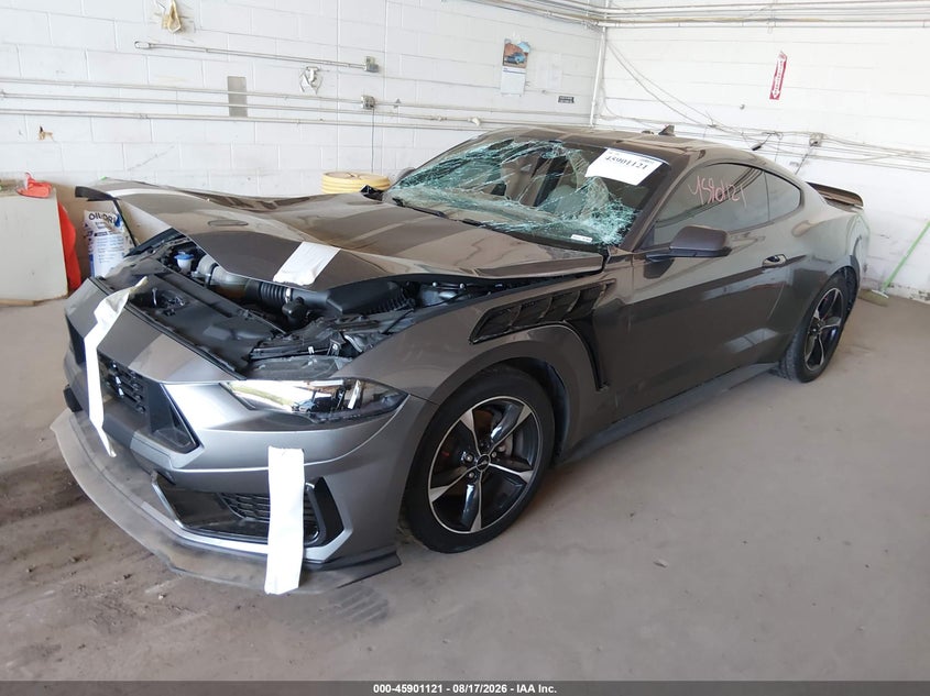 2022 Ford Mustang, Front End, IAAI, VIN 1FA6P8TH0N5128549 — photo 2