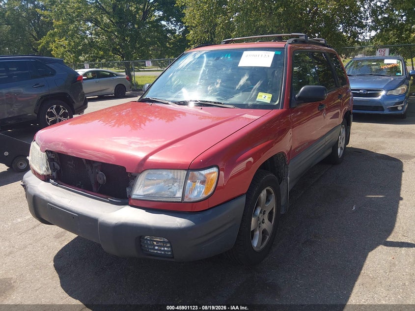 2001 SUBARU FORESTER SPORT UTILITY VEHICLE 2.5L H-4 165HP