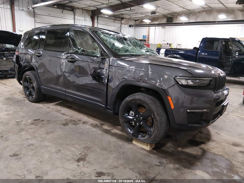 Vin: 1c4rjkbg3r8503322, lot: 46400200, jeep grand cherokee l limited 4x4 2024 img_1
