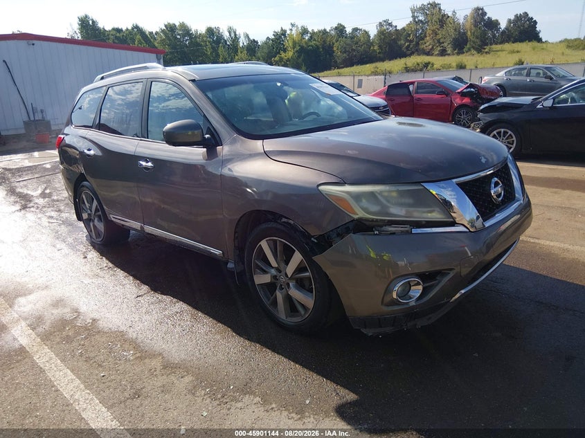 2013 NISSAN PATHFINDER auction photo 1