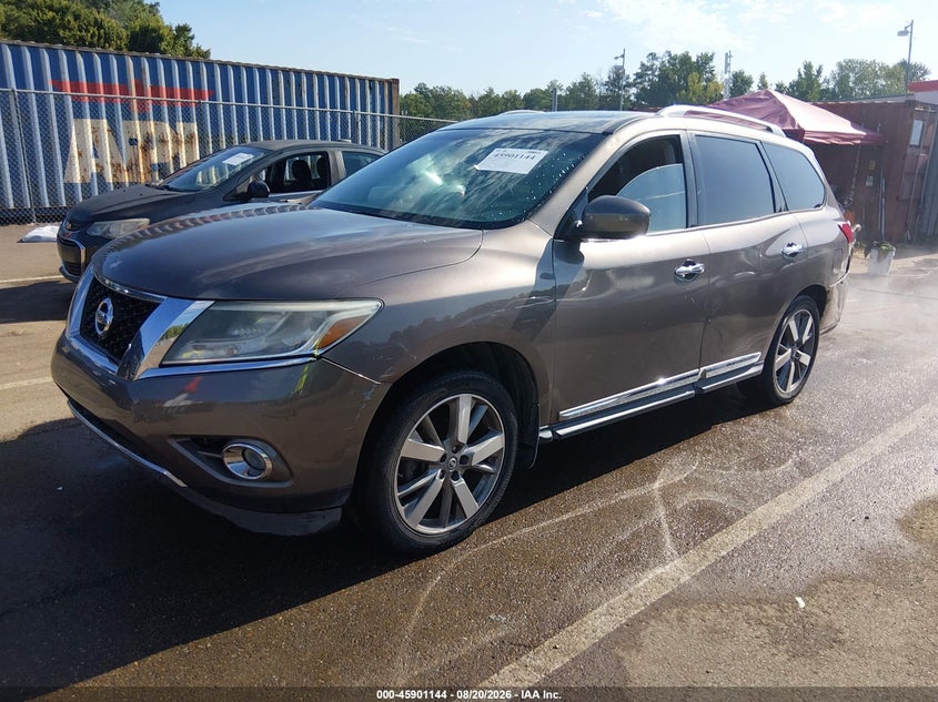 2013 NISSAN PATHFINDER auction photo 2