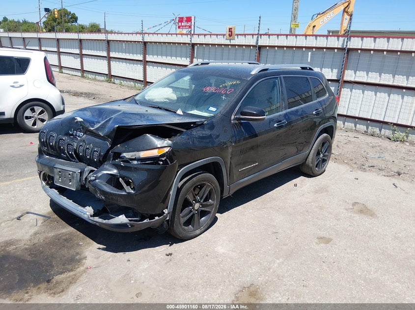 2015 Jeep Cherokee, Удар спереду, IAAI, VIN 1C4PJMDS1FW713851 — фото 2
