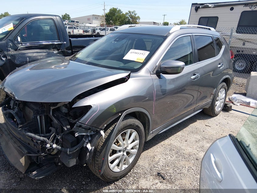 2019 Nissan Rogue, Front End, IAAI, VIN KNMAT2MT4KP506064 — photo 2