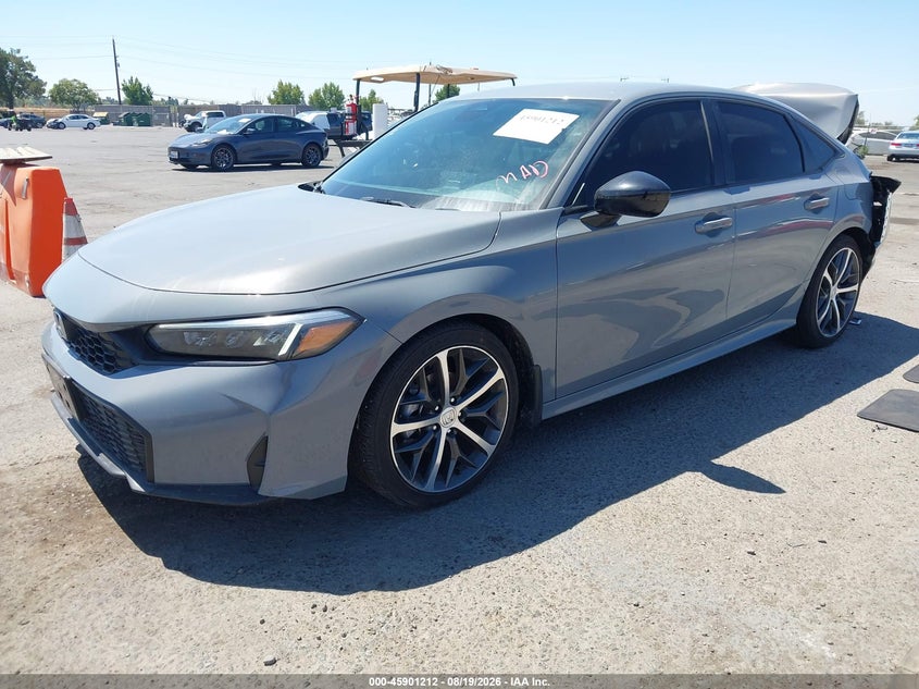 2025 Honda Civic, Rear, IAAI, VIN 2HGFE2F58SH567440 — photo 2