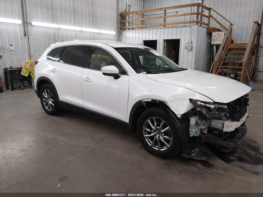 Vin: jm3tcbcy0k0307826, lot: 46400278, mazda cx-9 touring 2019 img_1