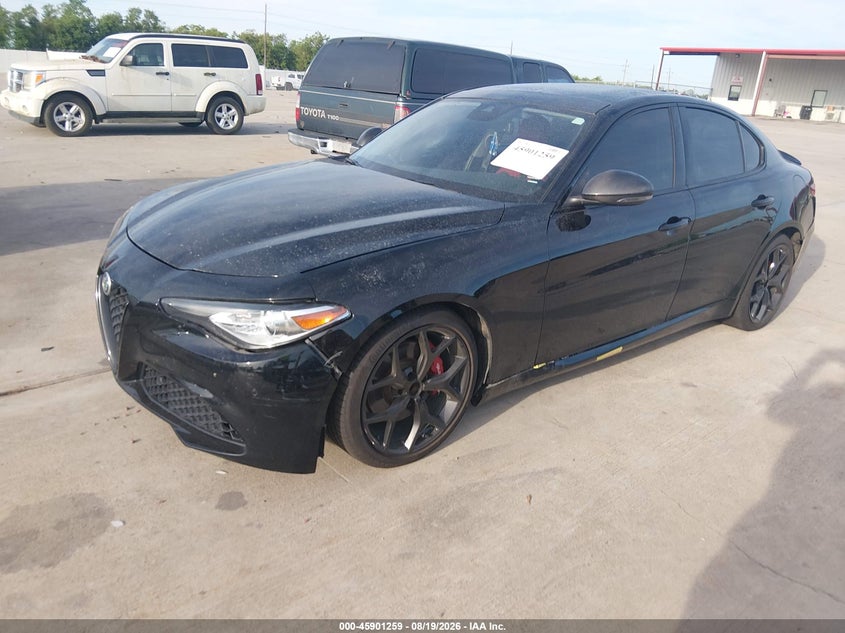 Vin: zarfambn9m7645577, lot: 46400320, alfa romeo giulia ti rwd 20212