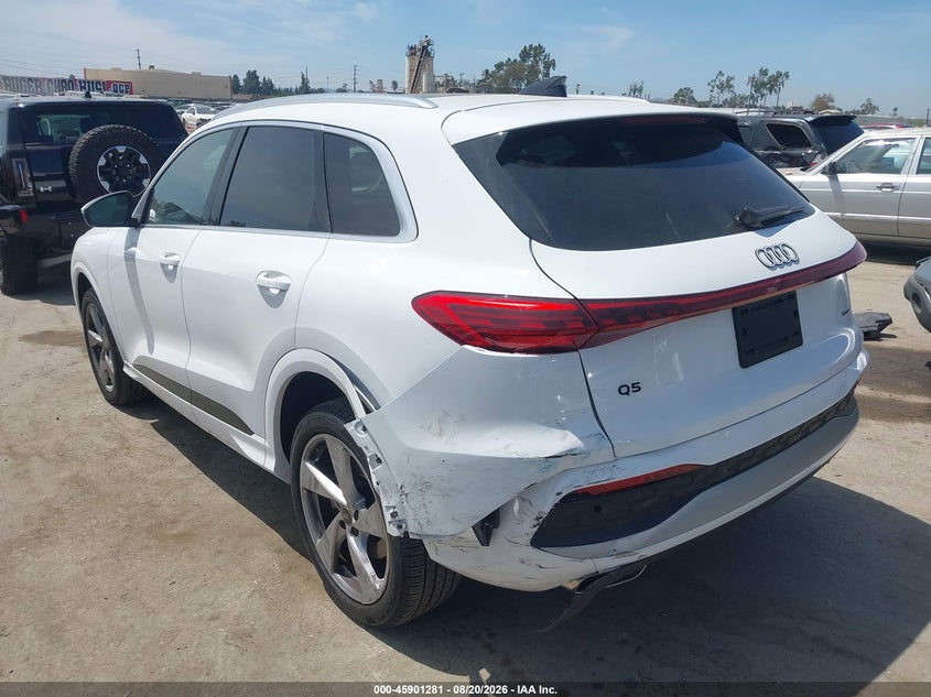 AUDI ALL-NEW Q5 2025 VIN WA12AAGU9S2071154