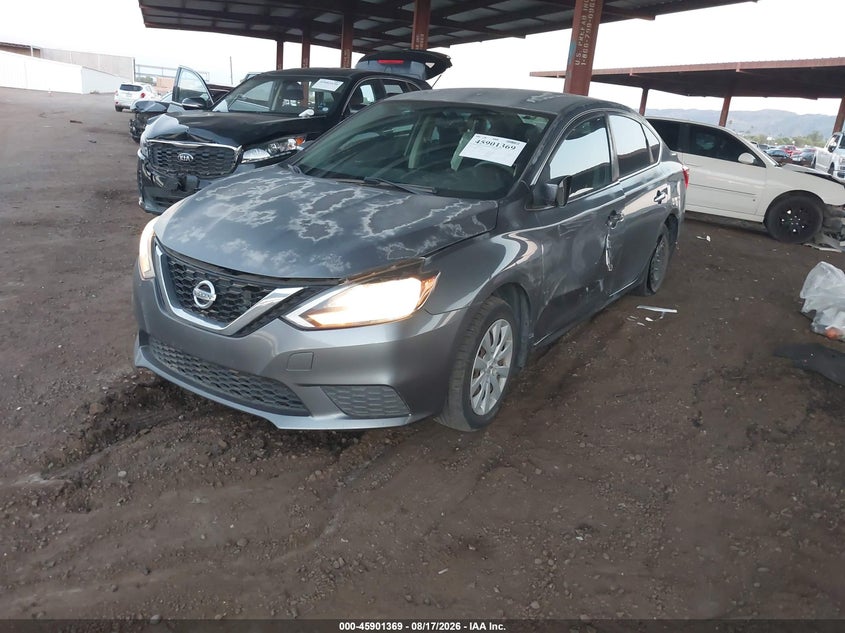 2016 Nissan Sentra, Левый бок, IAAI, VIN 3N1AB7AP1GY279058 — фото 2