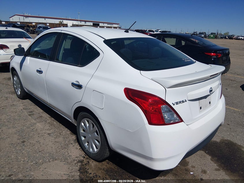 Vin: 3n1cn7ap2jl881780, lot: 46400457, nissan versa 1.6 sv 20183