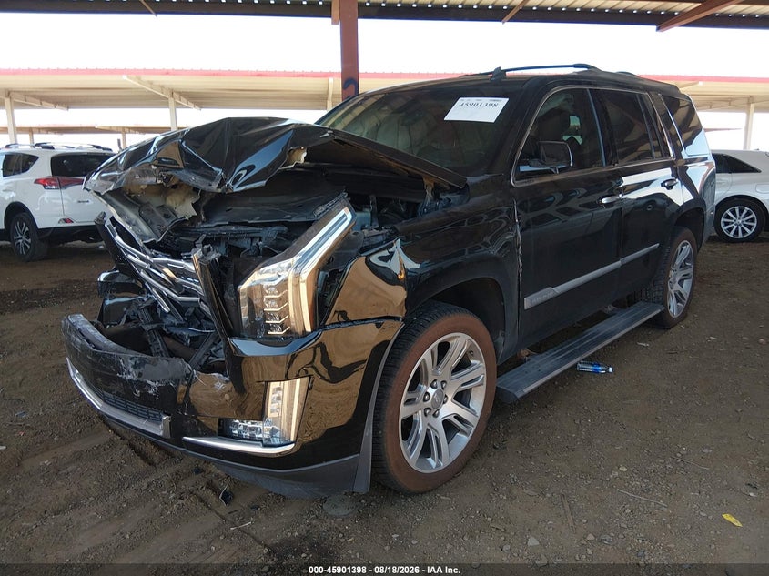 Vin: 1gys4ckj9fr303233, lot: 46400459, cadillac escalade premium 20152