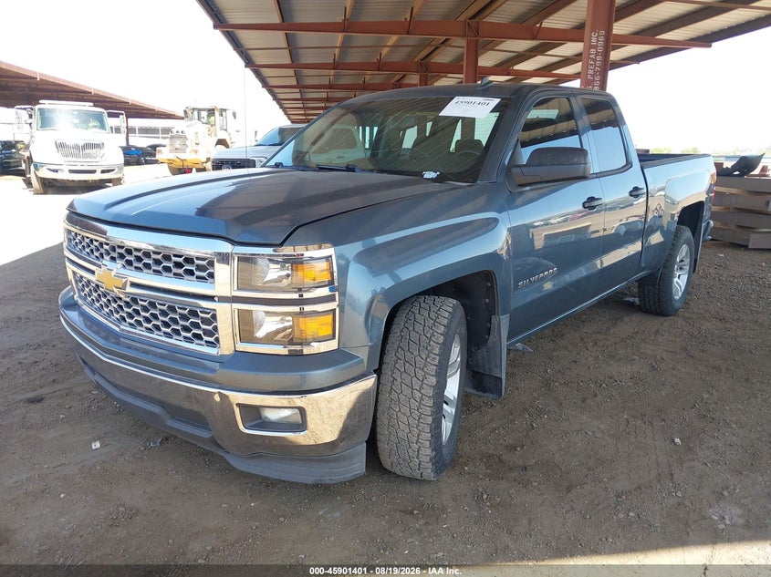 2014 Chevrolet Silverado, Right Rear, IAAI, VIN 1GCRCREC6EZ318178 — photo 2