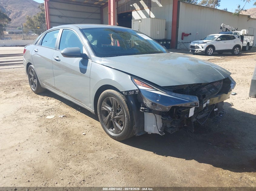 2021 Hyundai Elantra Sel, Front, IAAI, VIN KMHLS4AG2MU211611