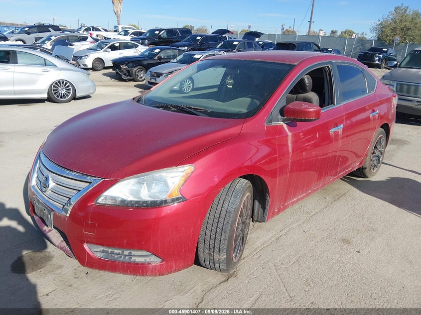 2014 NISSAN SENTRA auction photo 2