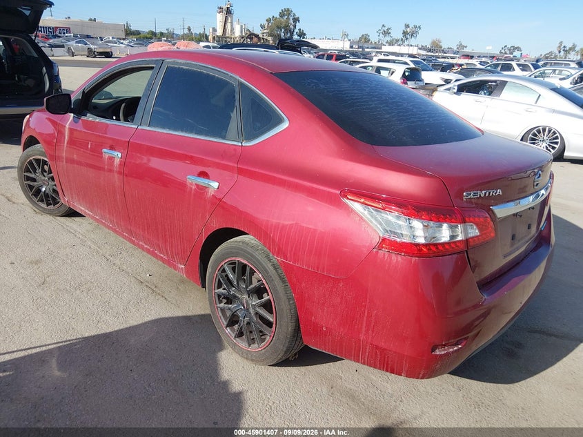 2014 NISSAN SENTRA auction photo 3