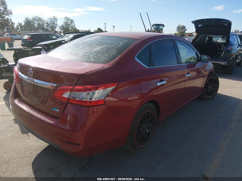 2014 NISSAN SENTRA auction photo 4