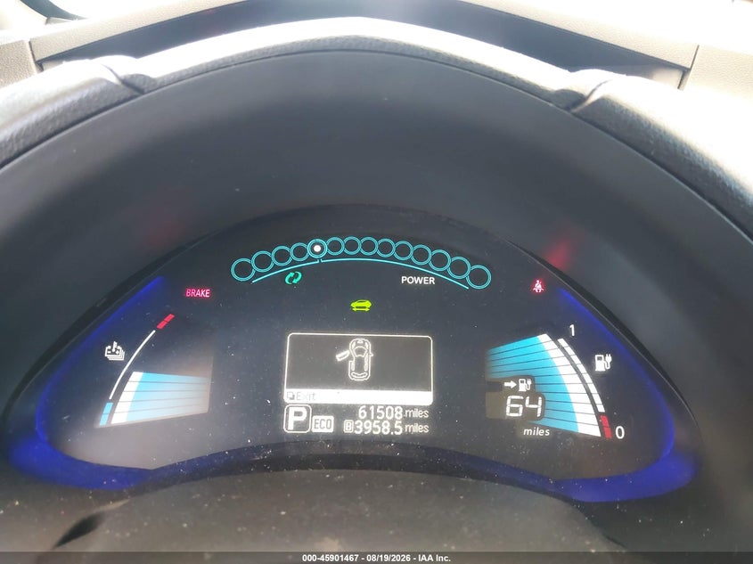 2016 NISSAN LEAF auction photo 7