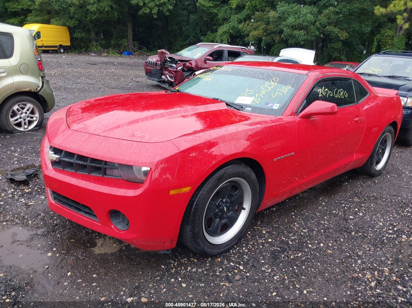 2012 Chevrolet Camaro, Unknown, IAAI, VIN 2G1FE1E38C9127571 — photo 2