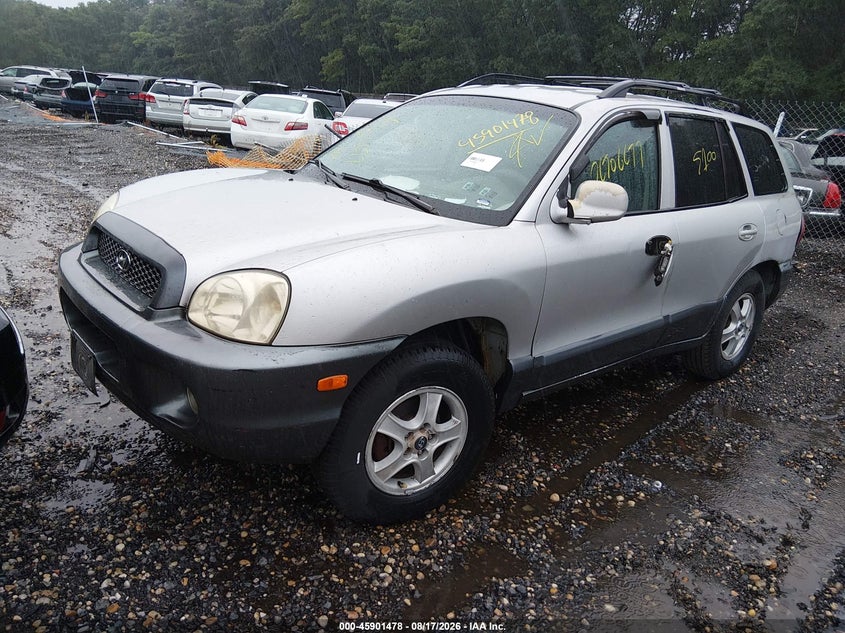 2004 Hyundai Santa Fe, Оба бока, IAAI, VIN KM8SC73D64U606145 — фото 2