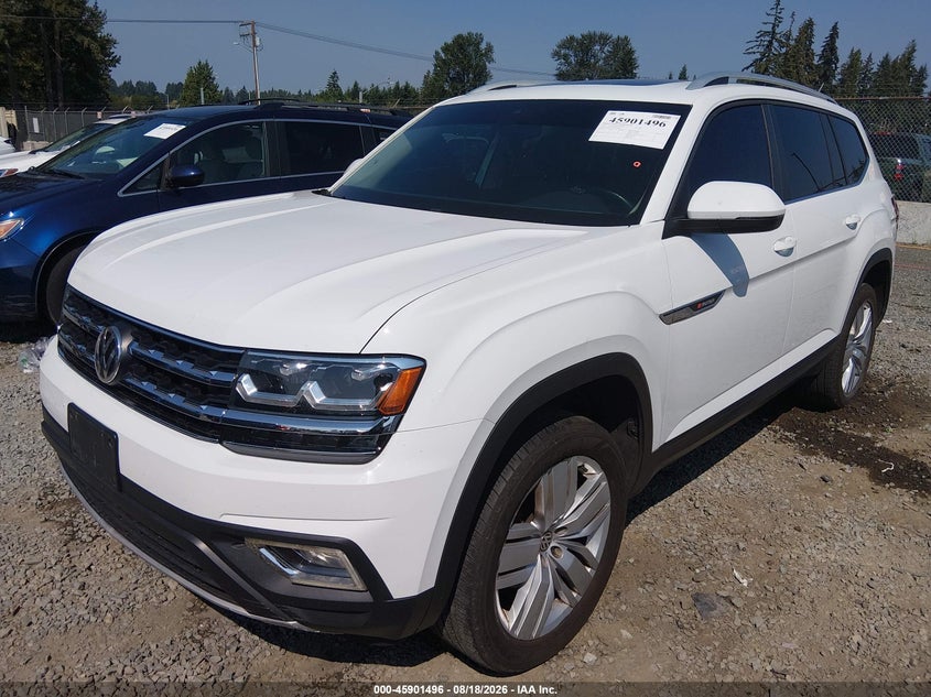 2019 Volkswagen Atlas, Удар ззаду, IAAI, VIN 1V2UR2CA2KC544054 — фото 2