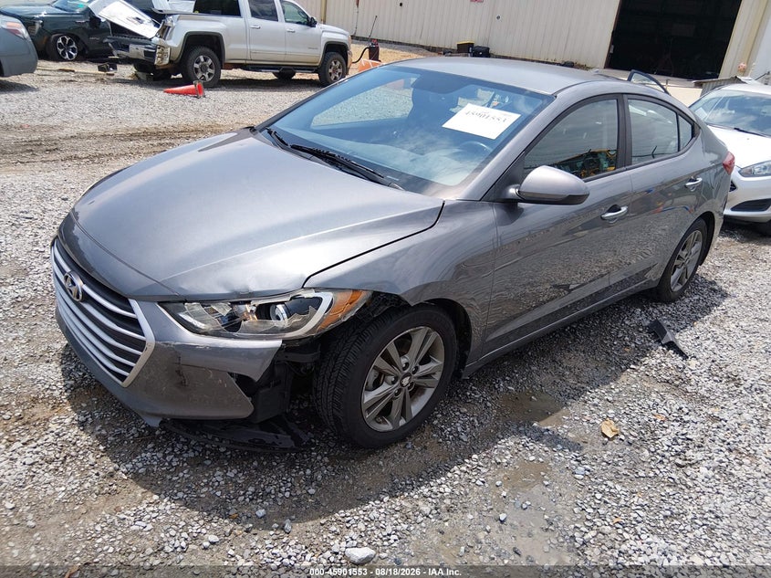 2018 Hyundai Elantra Sel, Front End, IAAI, VIN 5NPD84LF5JH338399 — photo 2