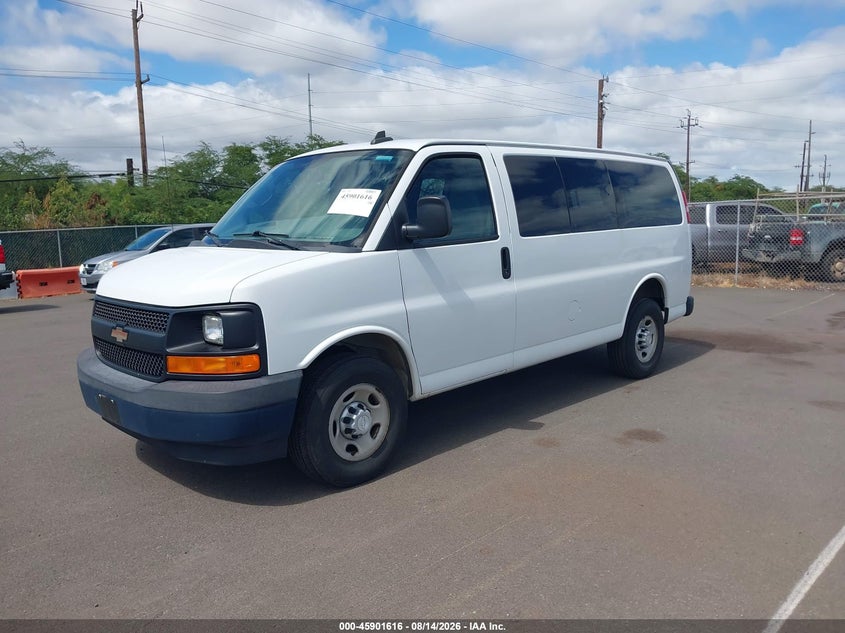 2017 Chevrolet Express, Обычный износ, IAAI, VIN 1GNWGEFG3H1272305 — фото 2