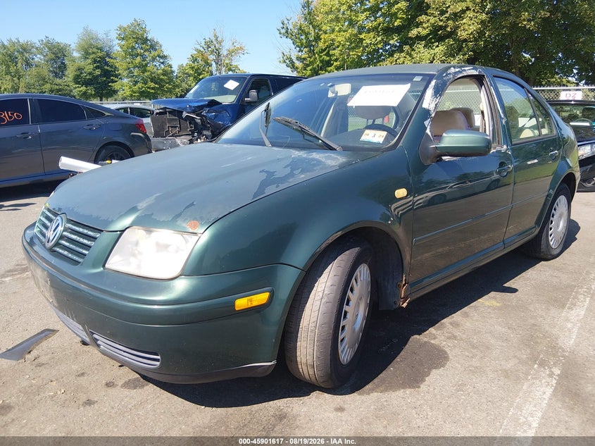 2000 VOLKSWAGEN JETTA SEDAN 2.0L I-4 115HP