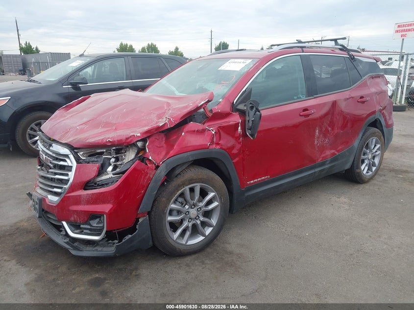 2022 GMC Terrain, Front End, IAAI, VIN 3GKALPEV3NL190383 — photo 2