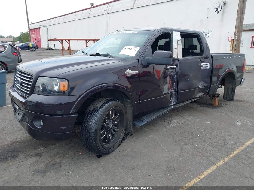 2007 Ford F-150, Left & Right Side, IAAI, VIN 1FTRW14527FB15790 — photo 2
