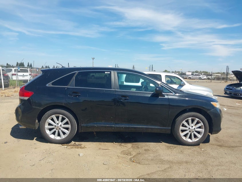 2012 TOYOTA VENZA SPORT UTILITY VEHICLE 2.7L I-4 DOHC, VVT, 182HP