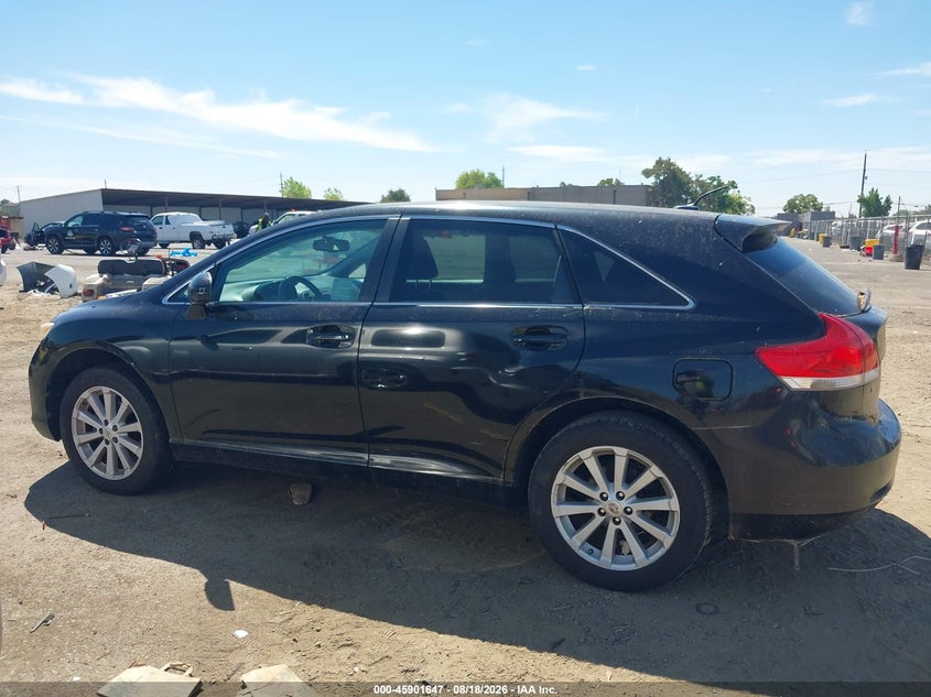 2012 TOYOTA VENZA SPORT UTILITY VEHICLE 2.7L I-4 DOHC, VVT, 182HP